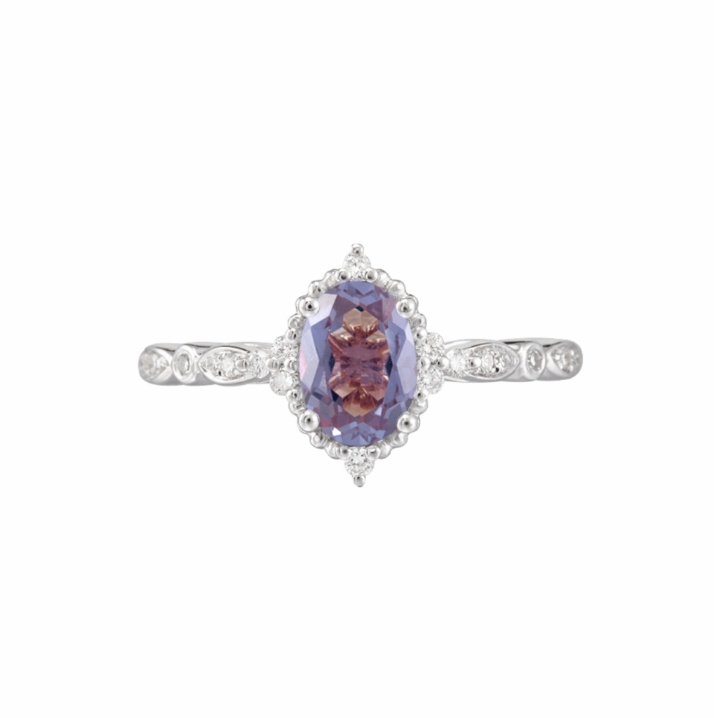 Oval Vintage Alexandrite Yüzük - Homam